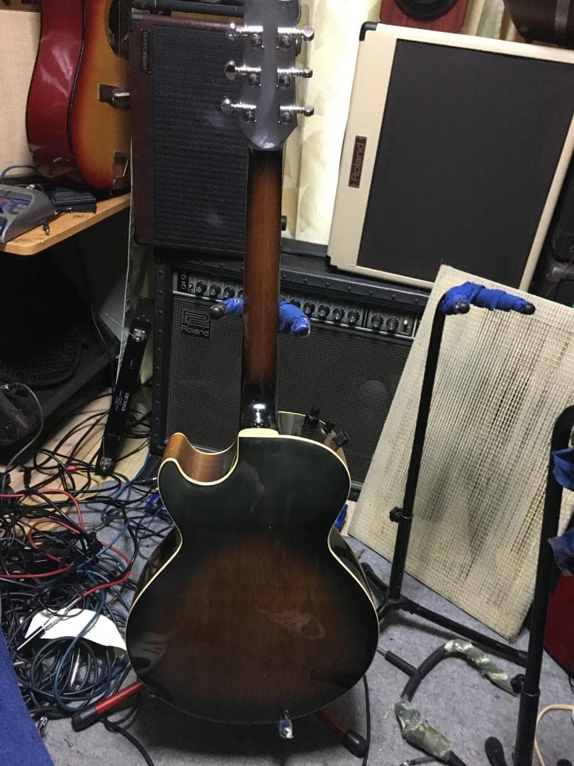 DN-06Dシルバー雑塗装！日本製！DUNCAN　STR1他2系統改造多！動画！