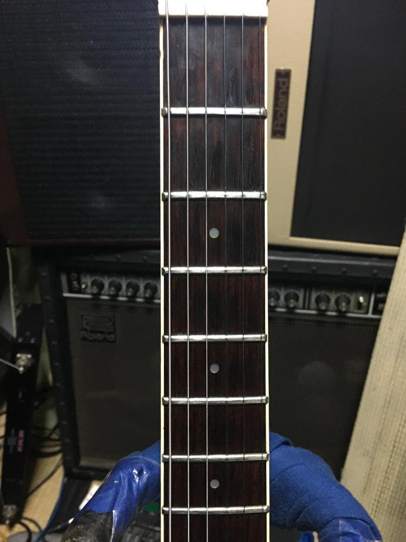 DN-06Dシルバー雑塗装！日本製！DUNCAN　STR1他2系統改造多！動画！