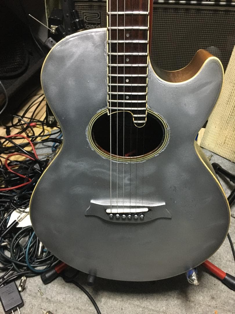 DN-06Dシルバー雑塗装！日本製！DUNCAN　STR1他2系統改造多！動画！