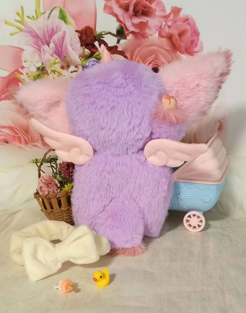 ハンドメイド・Big可動ベビさん&モジャさんのお人形・ぬいぐるみ・アートドール