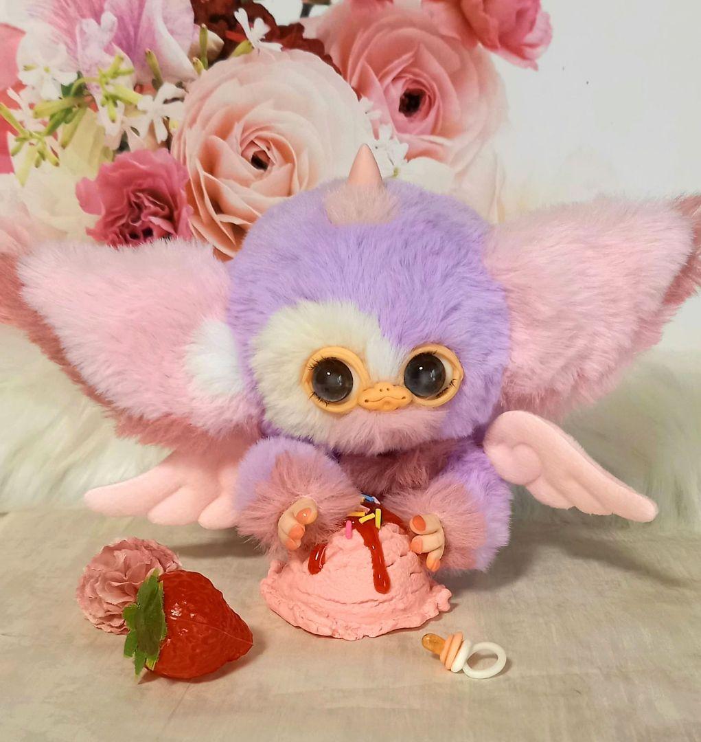 ハンドメイド・Big可動ベビさん&モジャさんのお人形・ぬいぐるみ・アートドール