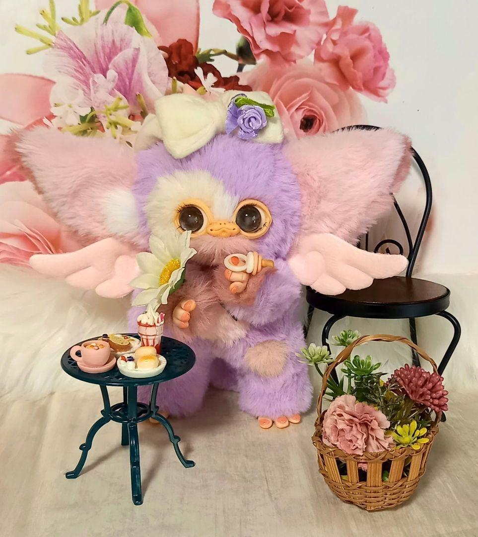 ハンドメイド・Big可動ベビさん&モジャさんのお人形・ぬいぐるみ・アートドール