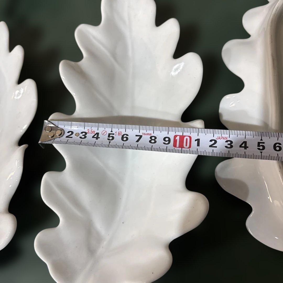 10枚セット　アピルコ リーフ皿 白皿 APILCO フランス製