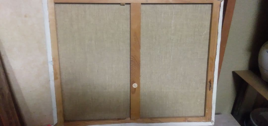 F12号直筆油絵ですサインはありますが読めないです