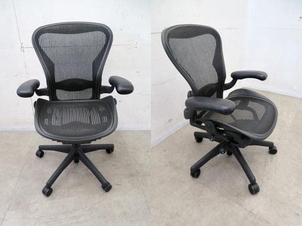 美品■ハーマンミラー■アーロンチェア■スタンダード■Bタイプ■ランバーサポート