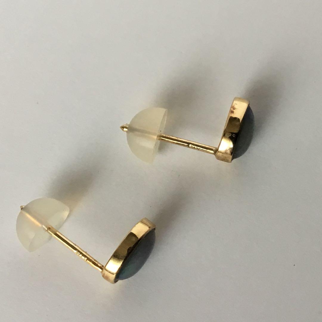 【天然石★オパール★K18ピアス★ハンドメイド★ファッション★手造り★ピアス】
