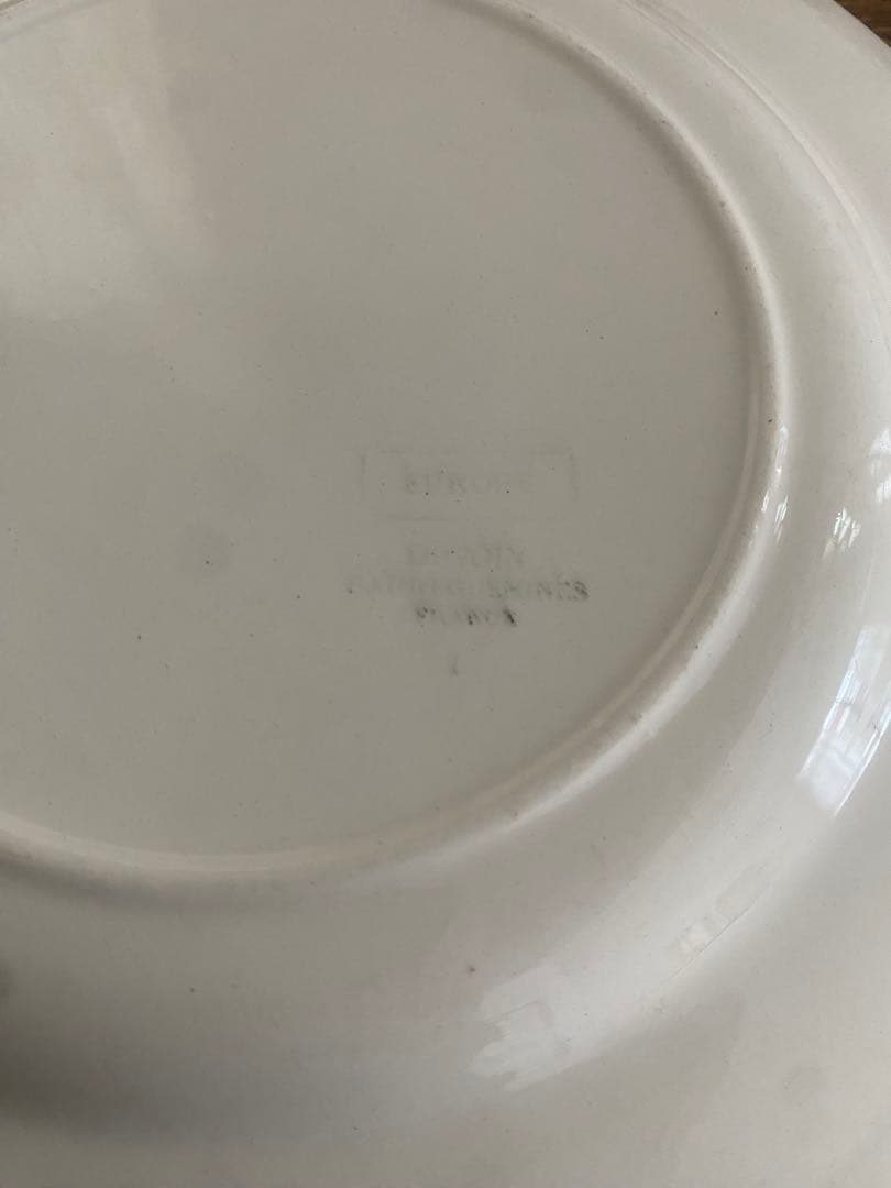 ‼️希少‼️フレンチアンティークDIGOINディゴワンサルグミンヌプレート3枚セット