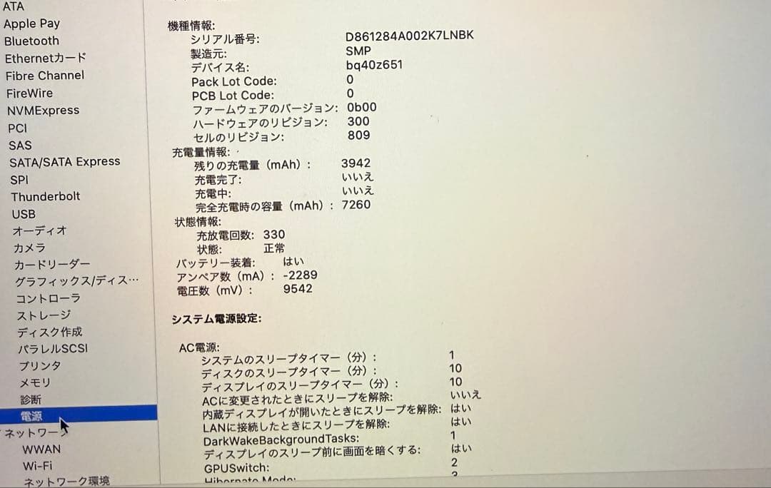 MacBook Pro A2141 16インチ 2TB/64GB 土日発送