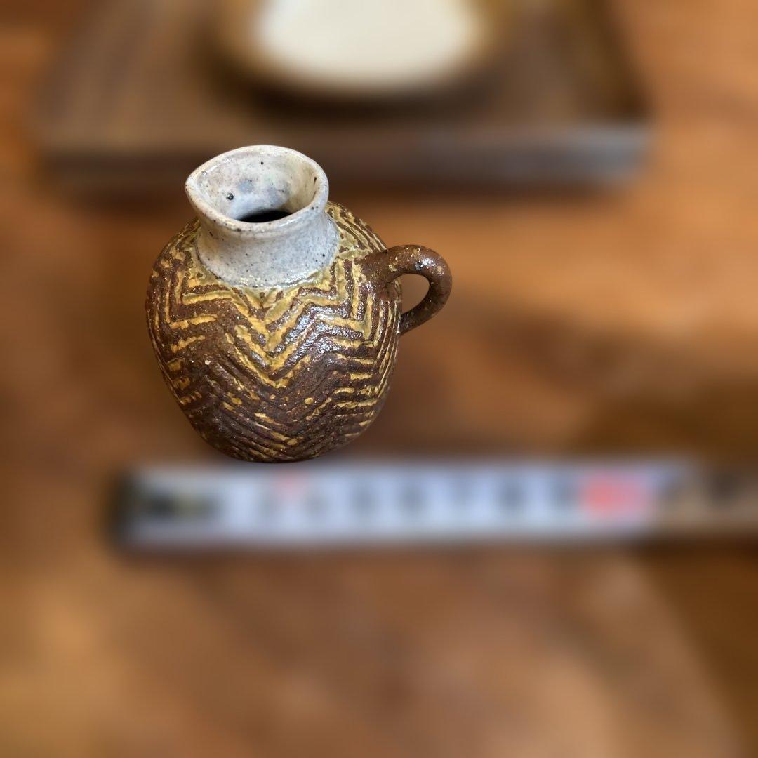 【羅以音窯】 ✴️3度目の値下げ✴️ヘリンボーン模様の陶器食器お纏め8点セット