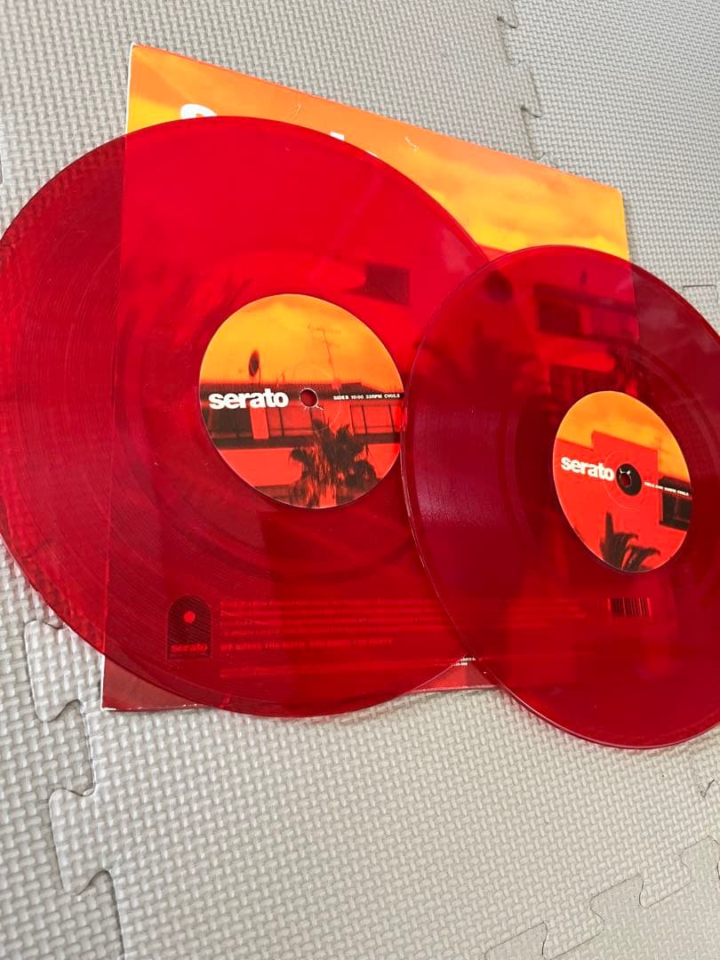 Serato DJ コントロールVinyl バイナル クリア5枚セット