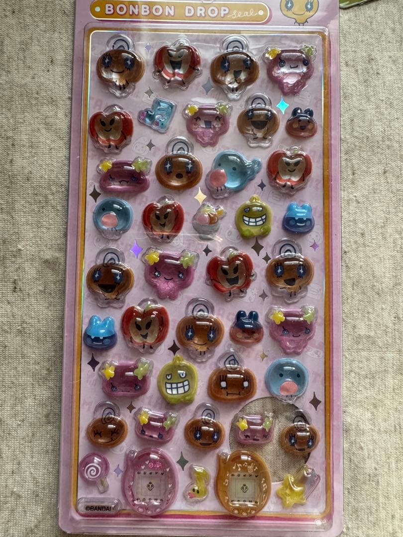 たまごっち　ボンドロ　ボンボンドロップシール　4種セット　シール