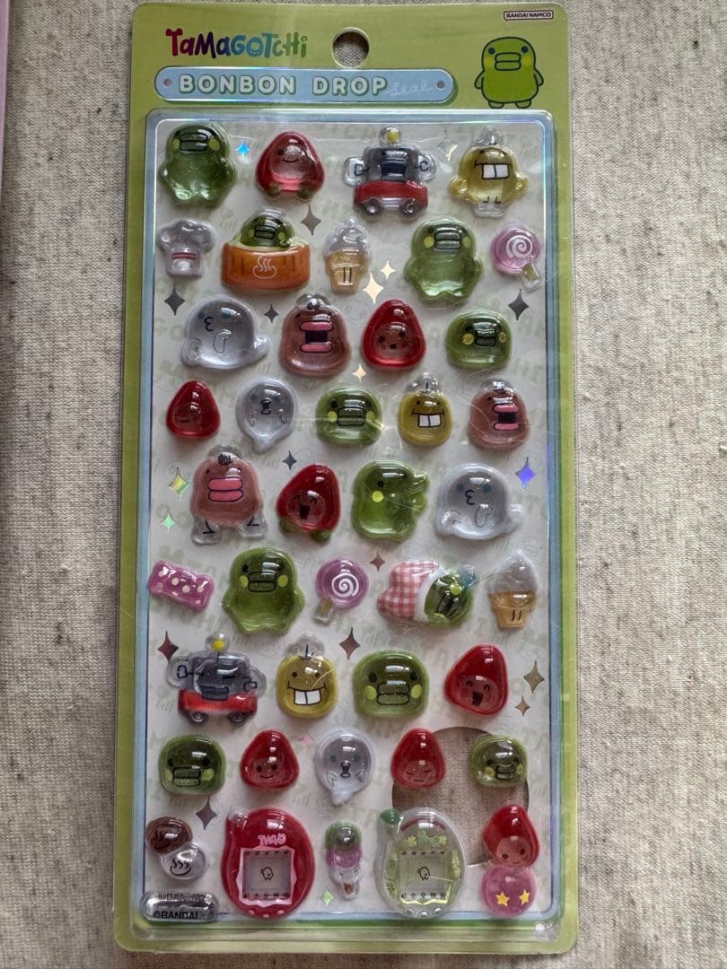 たまごっち　ボンドロ　ボンボンドロップシール　4種セット　シール