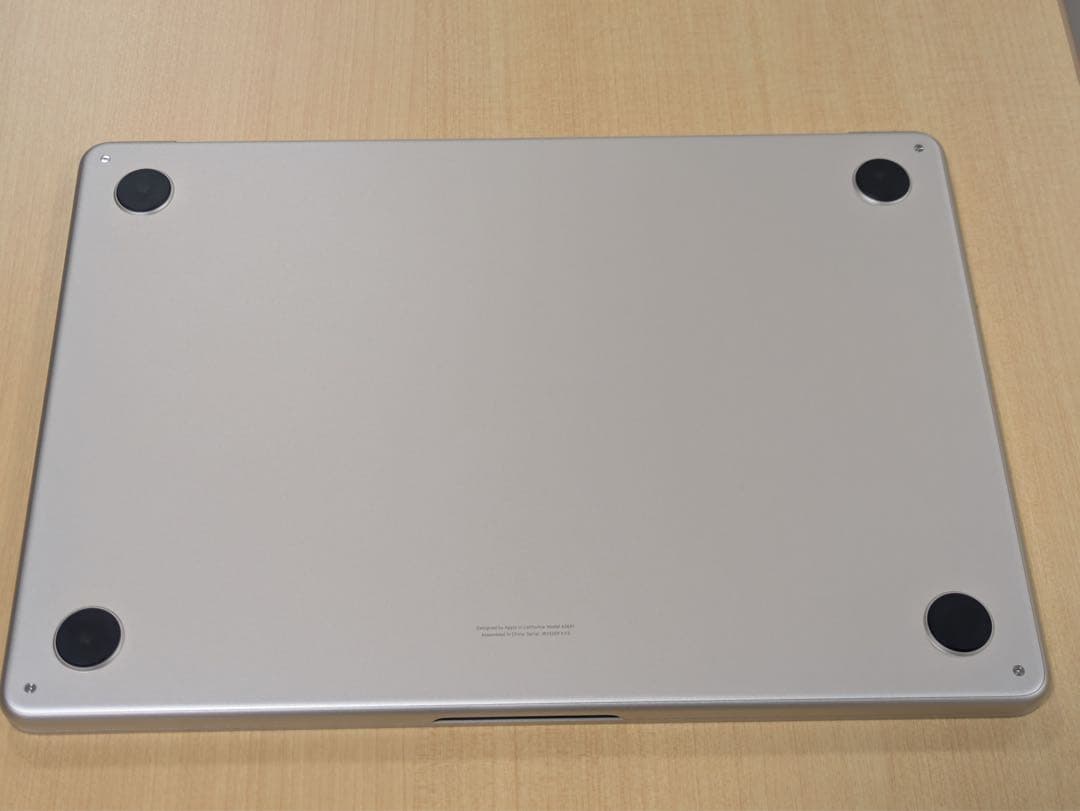 MacBook air M2 メモリ16GB SSD256GB