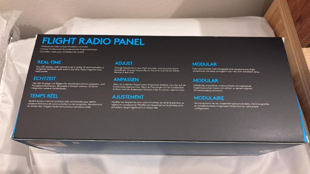 LOGITECH G FLIGHT RADIO PANEL　（保護フィルム付）