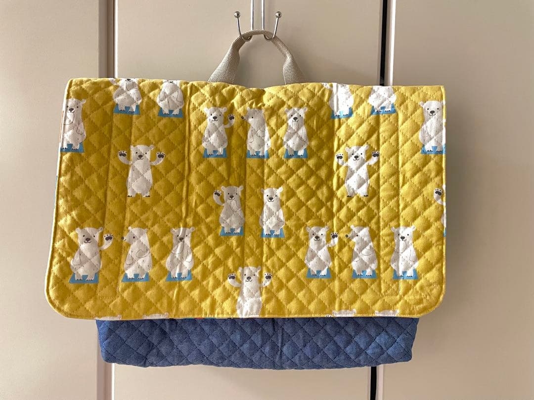 通園バック　通園カバン　絵本バッグ　お稽古バック　レッスンバッグ　蓋付き