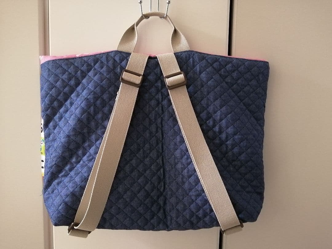 通園バック　通園カバン　絵本バッグ　お稽古バック　レッスンバッグ　蓋付き