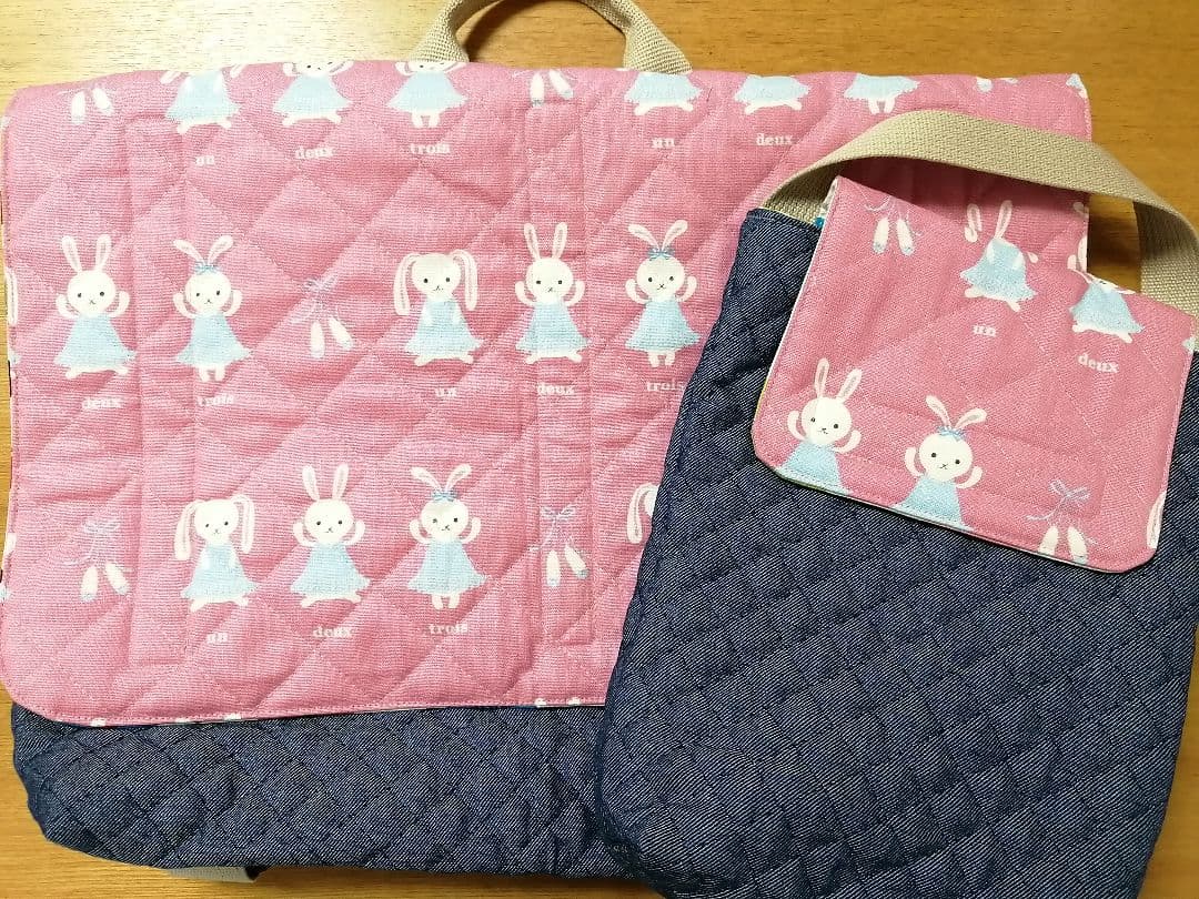 通園バック　通園カバン　絵本バッグ　お稽古バック　レッスンバッグ　蓋付き