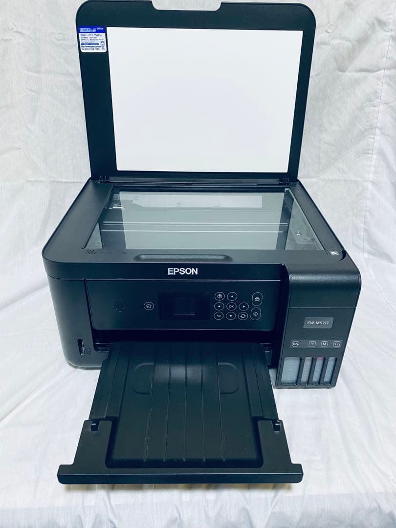 No.07 動作確認済　EPSON　EW-M571T 廃インクタンク交換済み