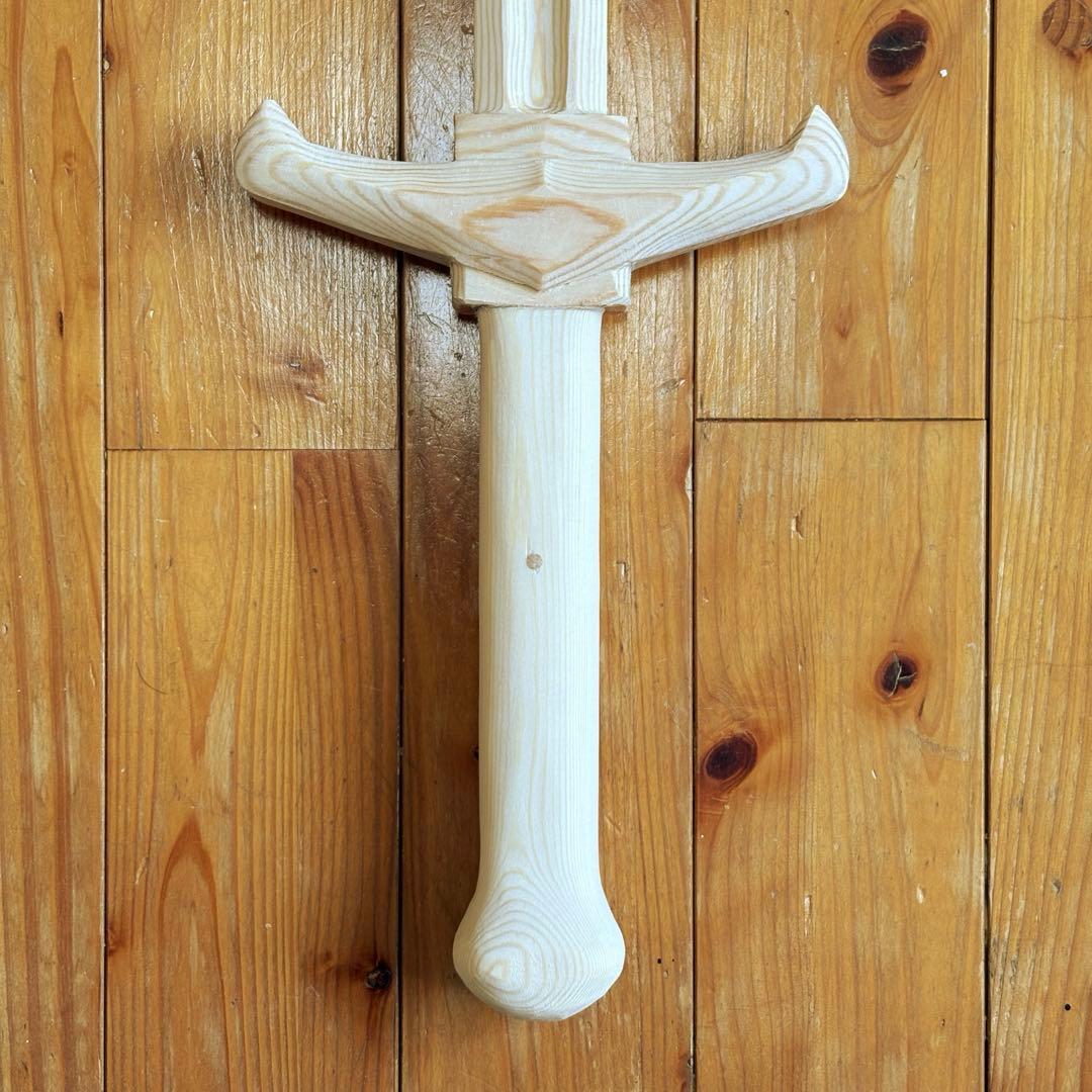 剣聖の練習用木剣　(木剣　剣　木刀　wood sword)