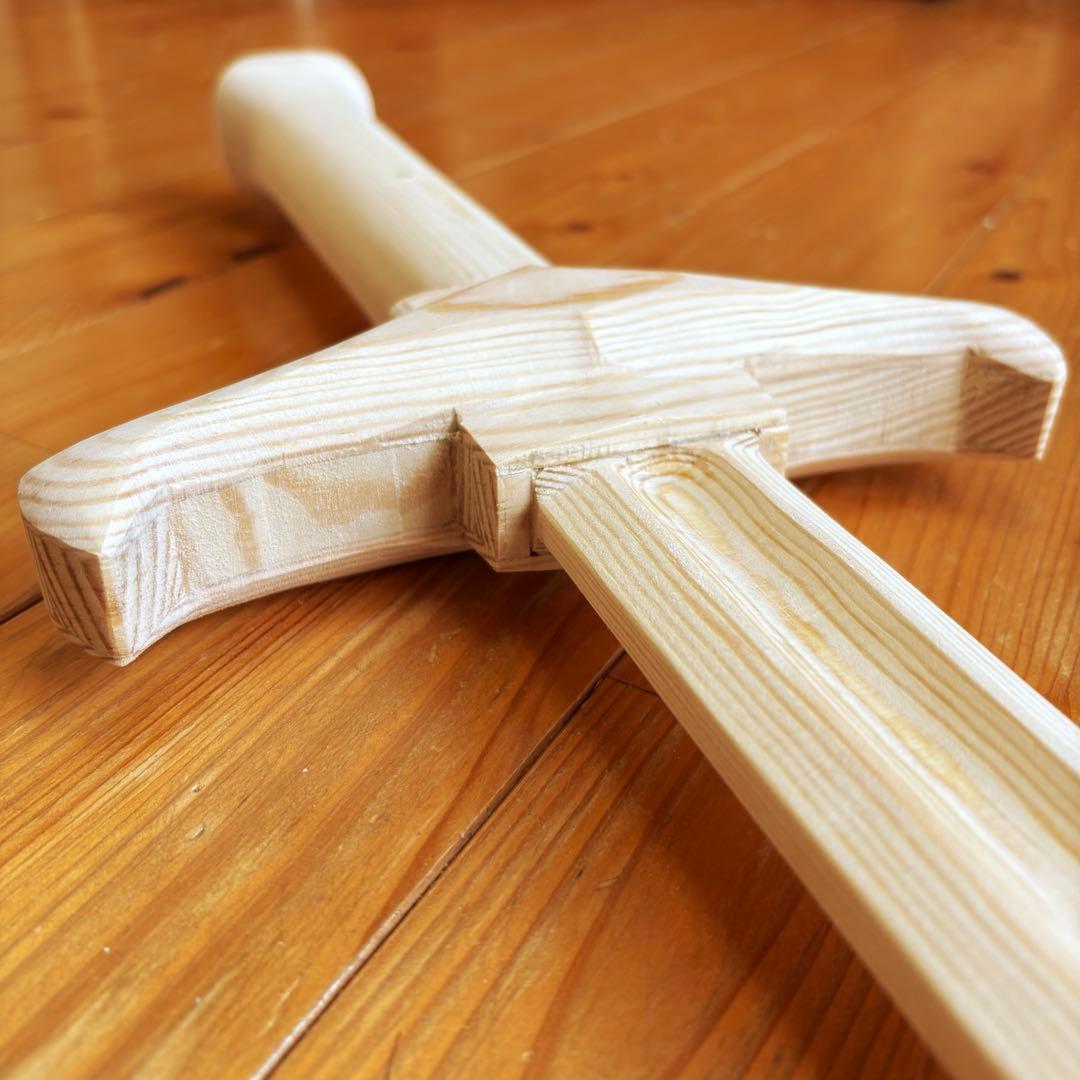 剣聖の練習用木剣　(木剣　剣　木刀　wood sword)