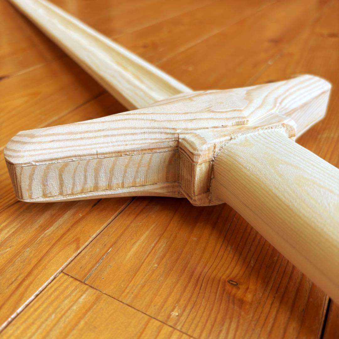 剣聖の練習用木剣　(木剣　剣　木刀　wood sword)