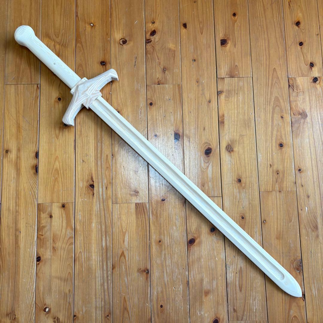 剣聖の練習用木剣　(木剣　剣　木刀　wood sword)