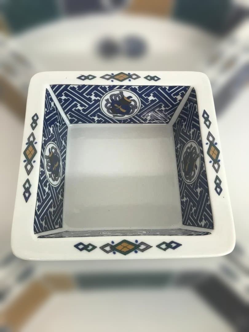 新品未使用　有田焼　九谷風情　オードブルセット　箱なし