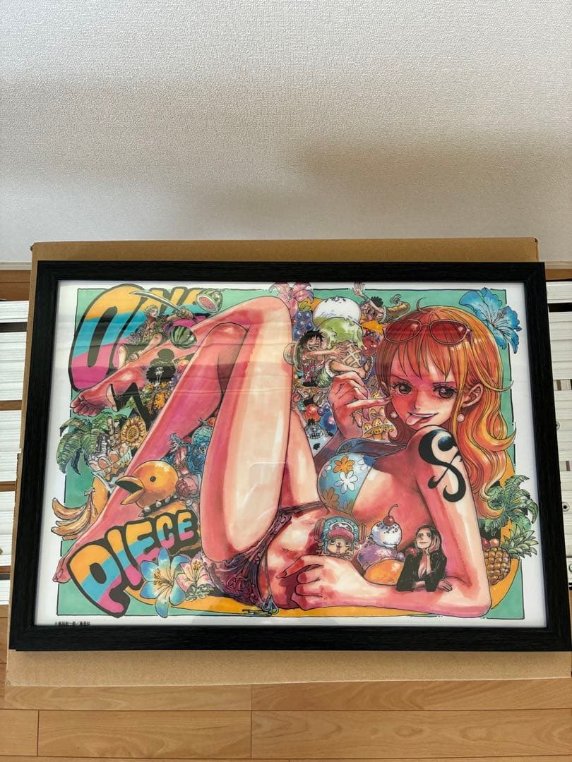 ワンピース　ホログラムクリアポスター　2セット　ONE PIECE