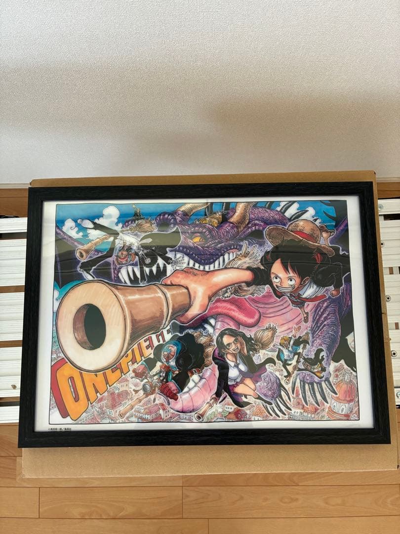 ワンピース　ホログラムクリアポスター　2セット　ONE PIECE