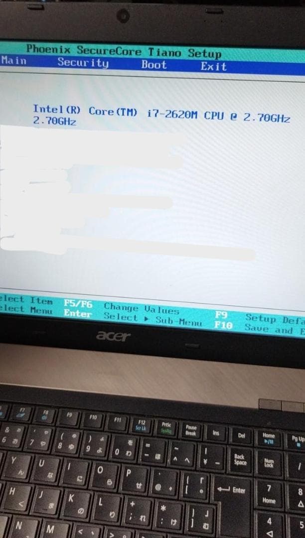 246★な★爆速★i7★Win11 25H2★Acer★質問NG★返品不可