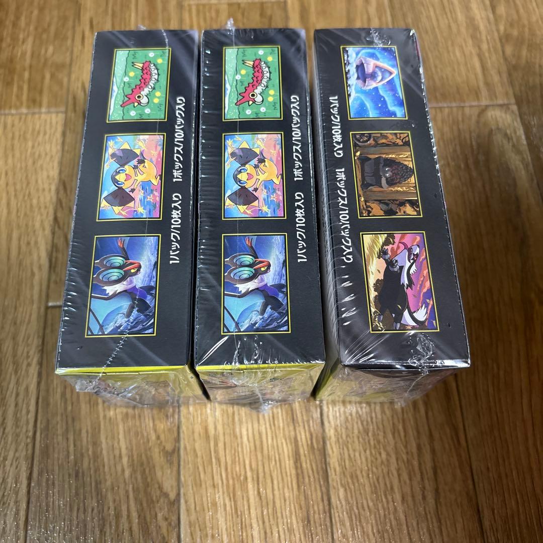 ポケモンカード MEGAドリームex 未開封ボックス　シュリンク付き 3BOX