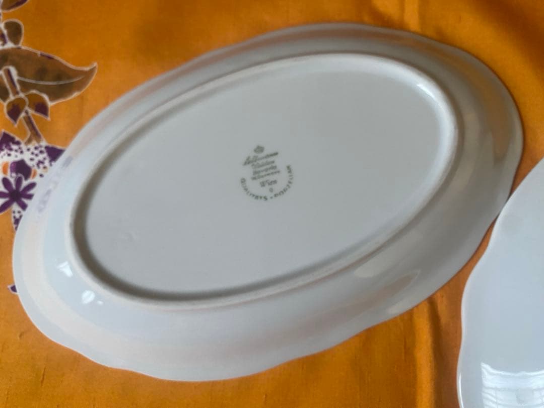 Seltmann Weiden オーバルプレート　大小　各1枚