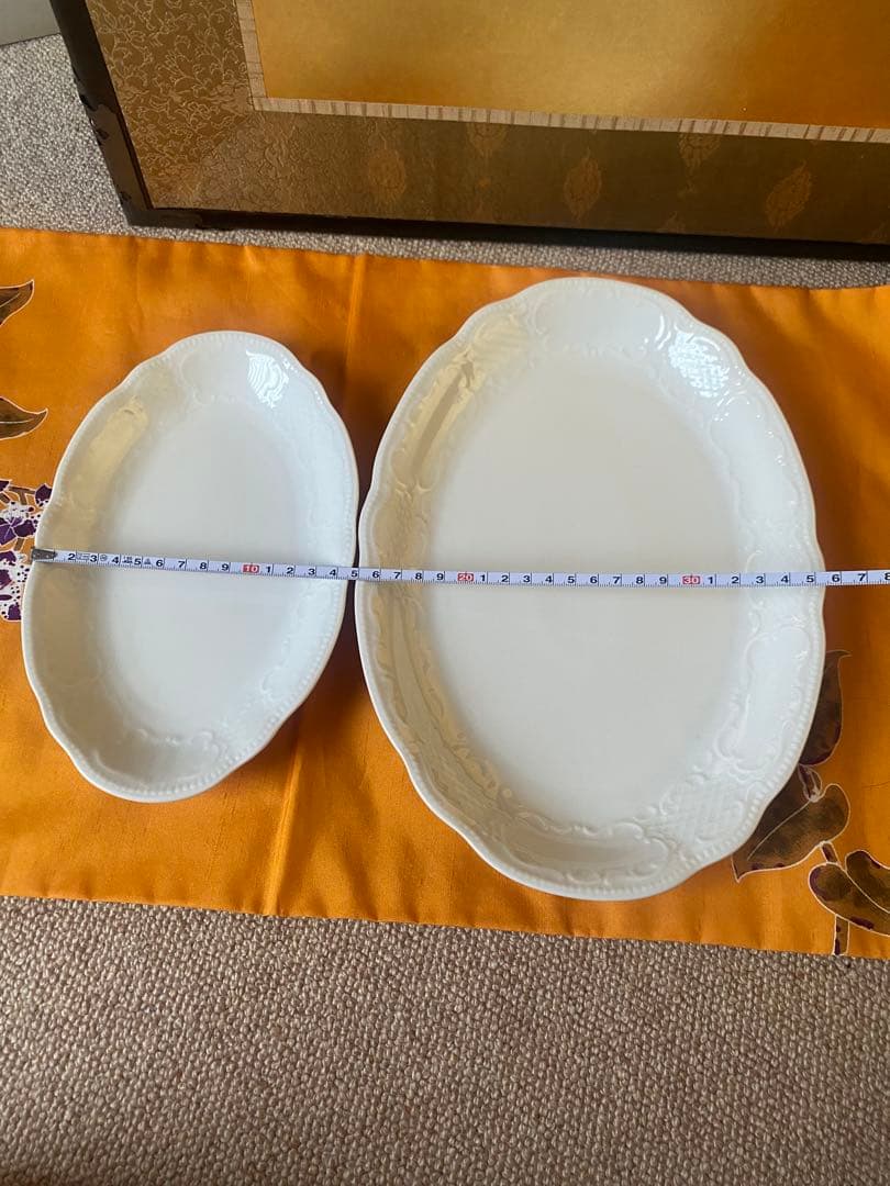 Seltmann Weiden オーバルプレート　大小　各1枚