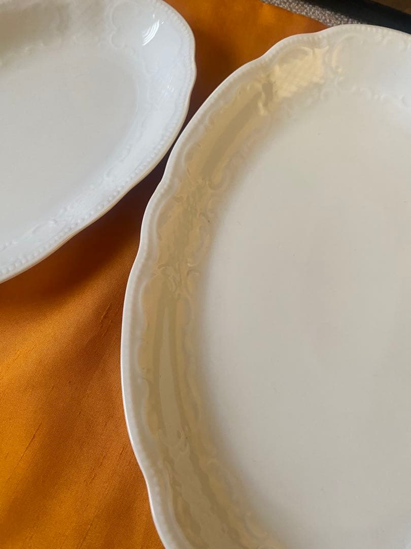 Seltmann Weiden オーバルプレート　大小　各1枚