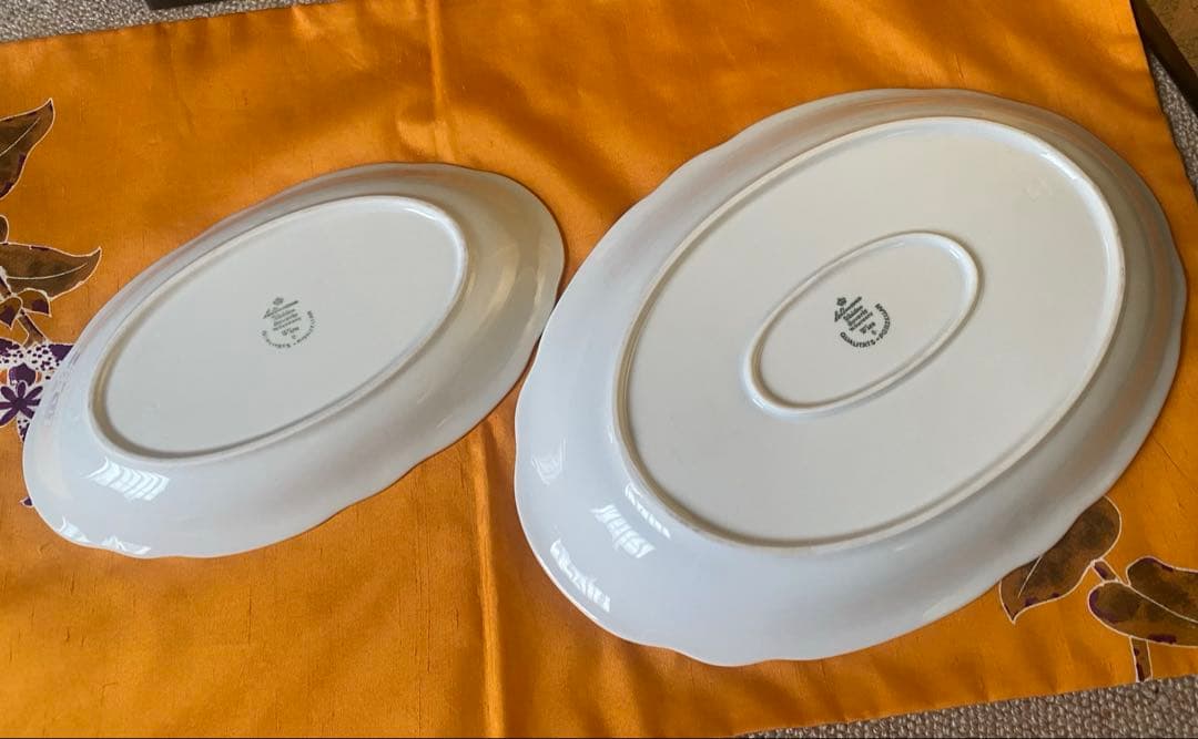 Seltmann Weiden オーバルプレート　大小　各1枚