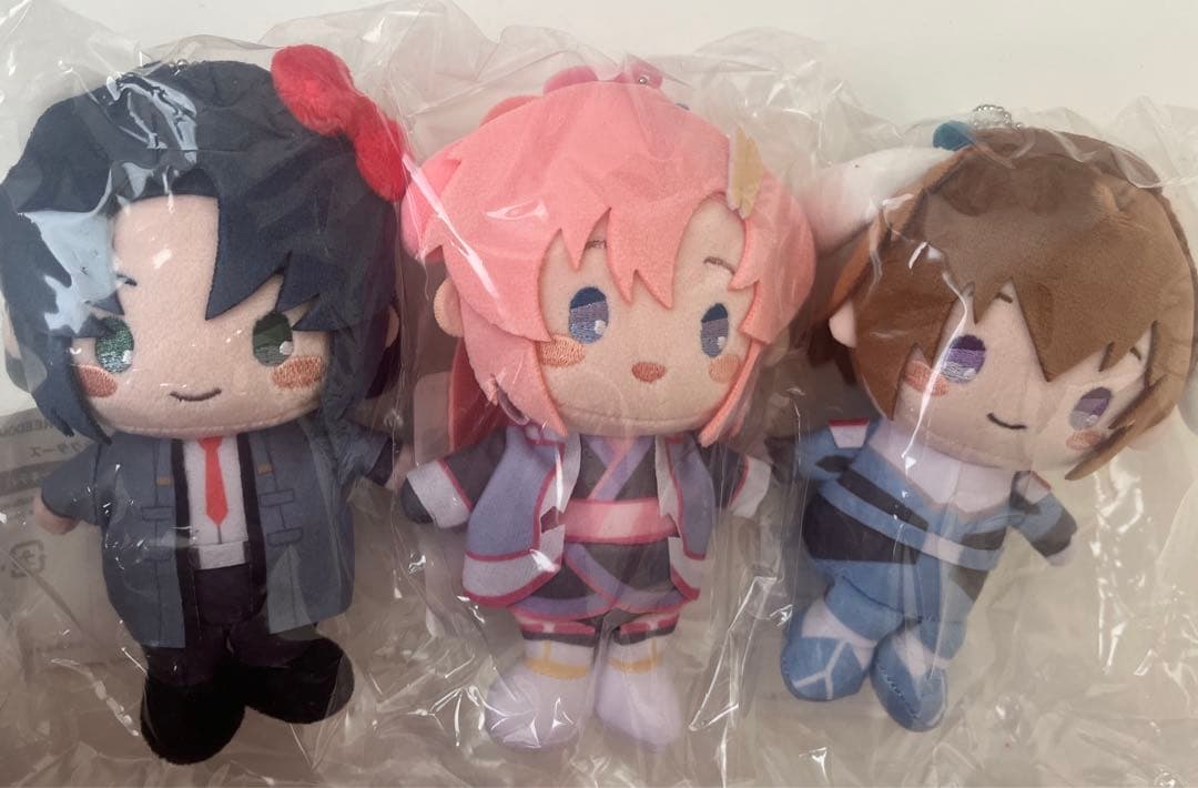 ガンダムSEED サンリオ ぬいぐるみ アスラン ラクス キラ