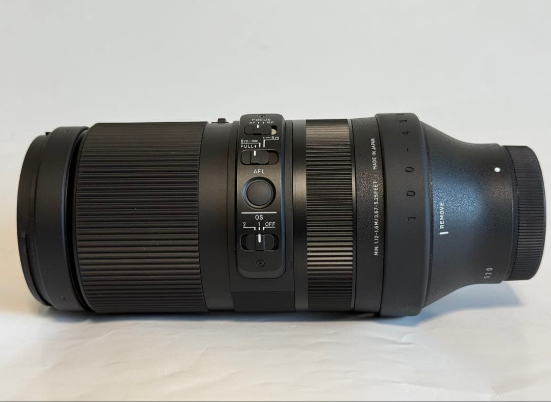 SIGMA 100-400mm F5-6.3 DG DN OS ソニーαE用