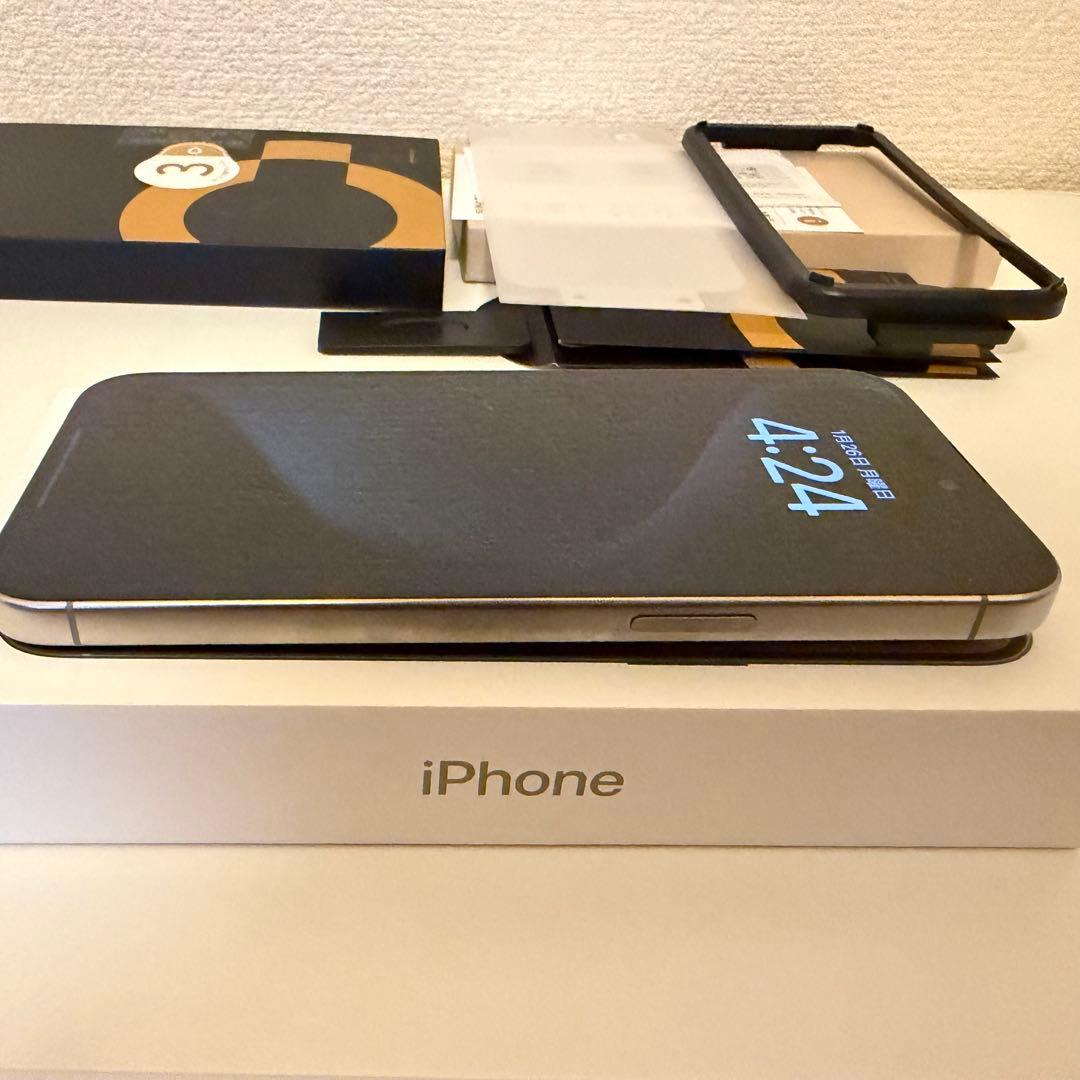 Apple iPhone 15 Pro Max 512GB ナチュラルチタニウム