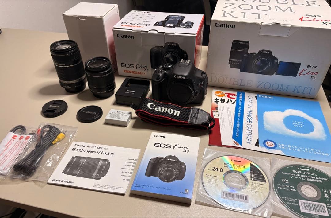 Canon デジタル一眼レフカメラ EOS Kiss X5 ダブルズームキット