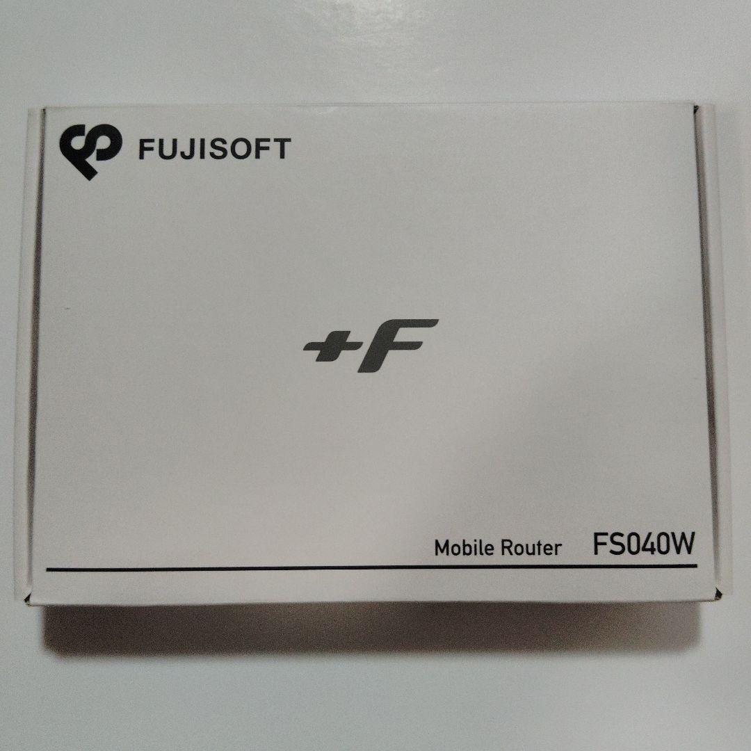 Fujisoft FS040W 箱・付属品付き モバイルルーター