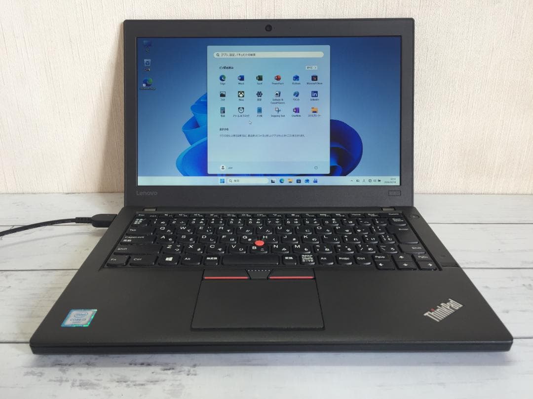 ThinkPad X260 12.5型軽量・コンパクト/Office/Win11