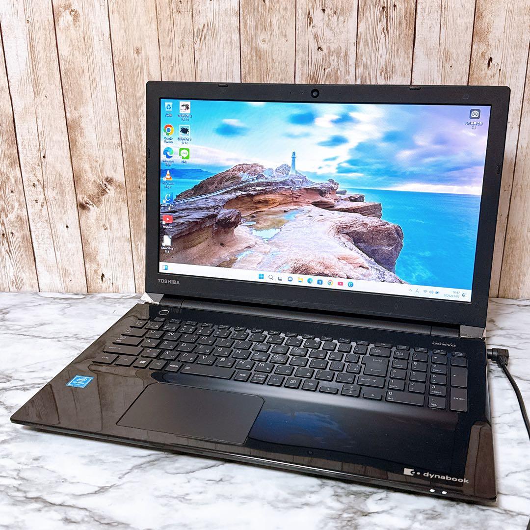 1台限定✨すぐ使えるノートパソコンPC 初心者でも使える 極速SSD✨カメラ付