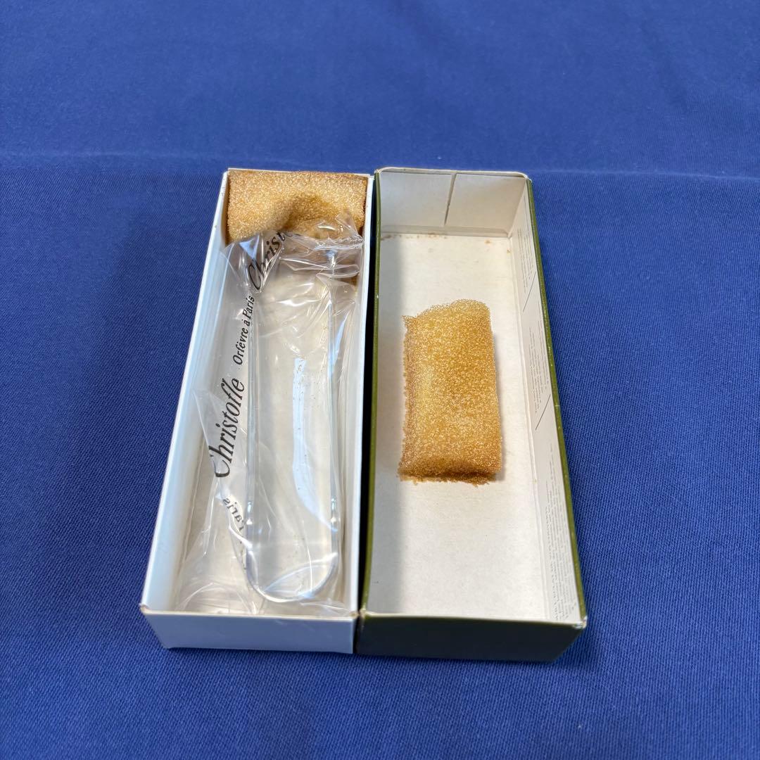 シュガートング 1本 christofle クリストフル アリア 新品 箱付き