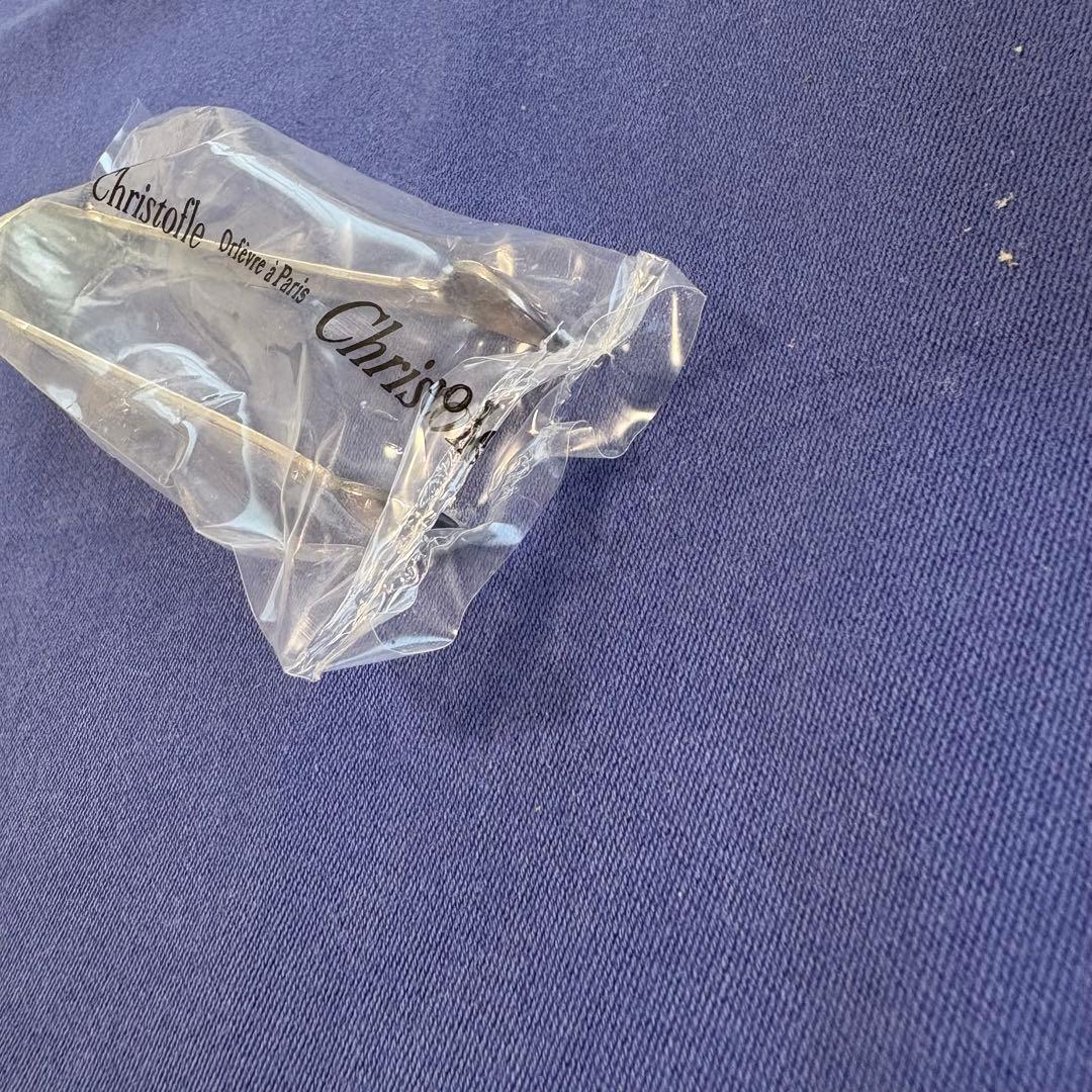 シュガートング 1本 christofle クリストフル アリア 新品 箱付き
