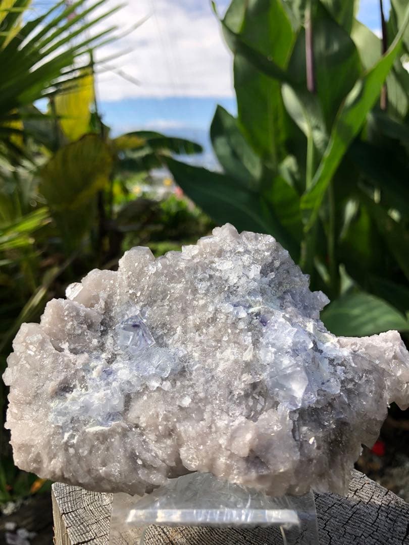 ❤️超レア　灰色　✳ファントム　クォーツ　キラキラ　水晶クラスター　原石