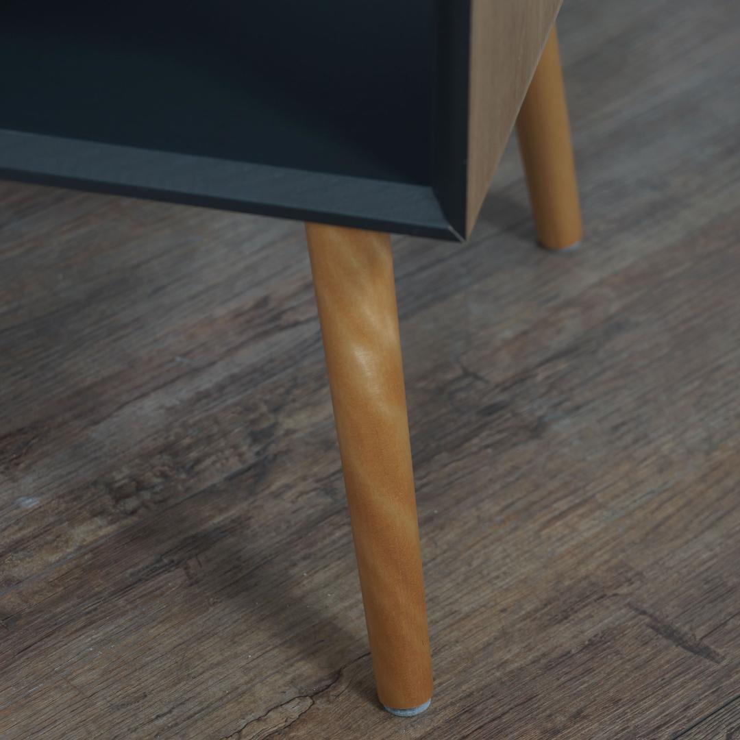 新品　 センターテーブル 両面 引き出し付き　80cm