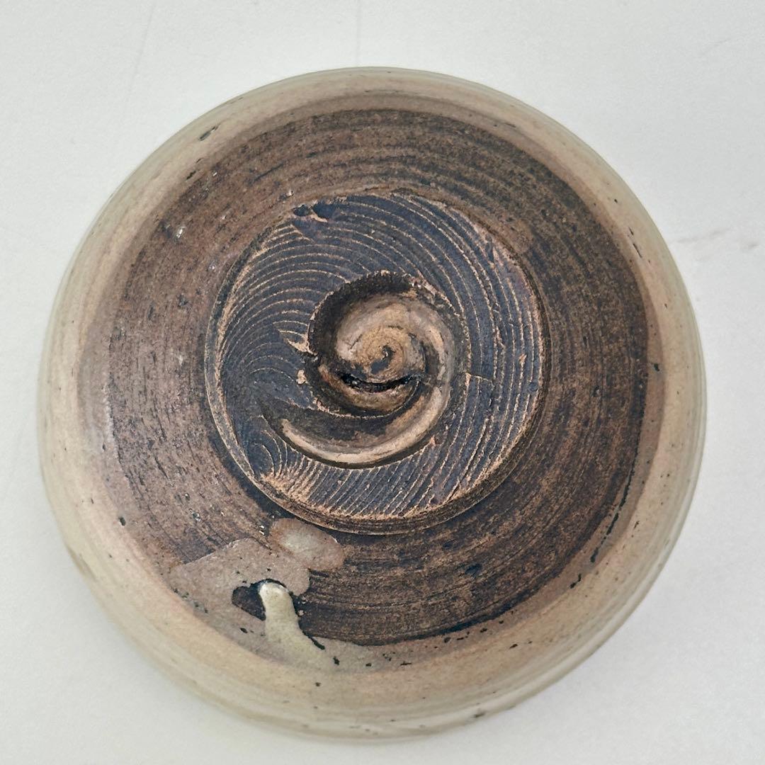 絵唐津 茶碗 仕覆付 共箱 茶道具 江戸時代