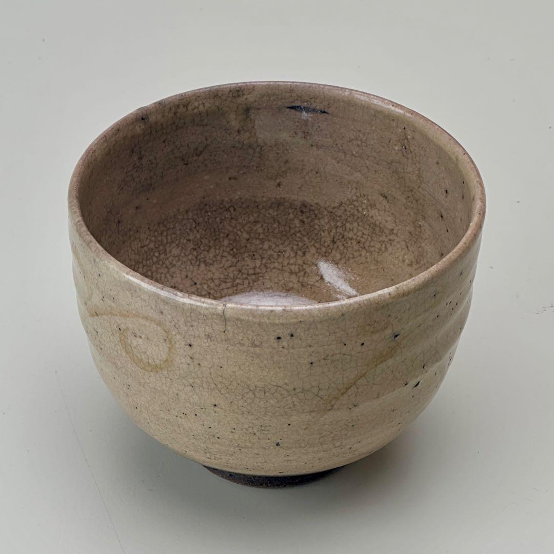 絵唐津 茶碗 仕覆付 共箱 茶道具 江戸時代