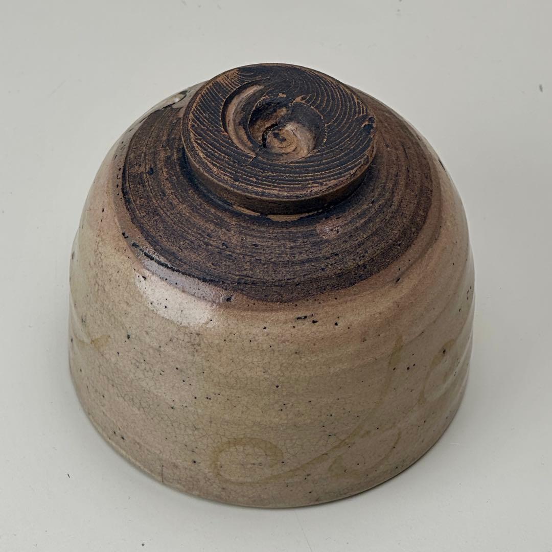 絵唐津 茶碗 仕覆付 共箱 茶道具 江戸時代