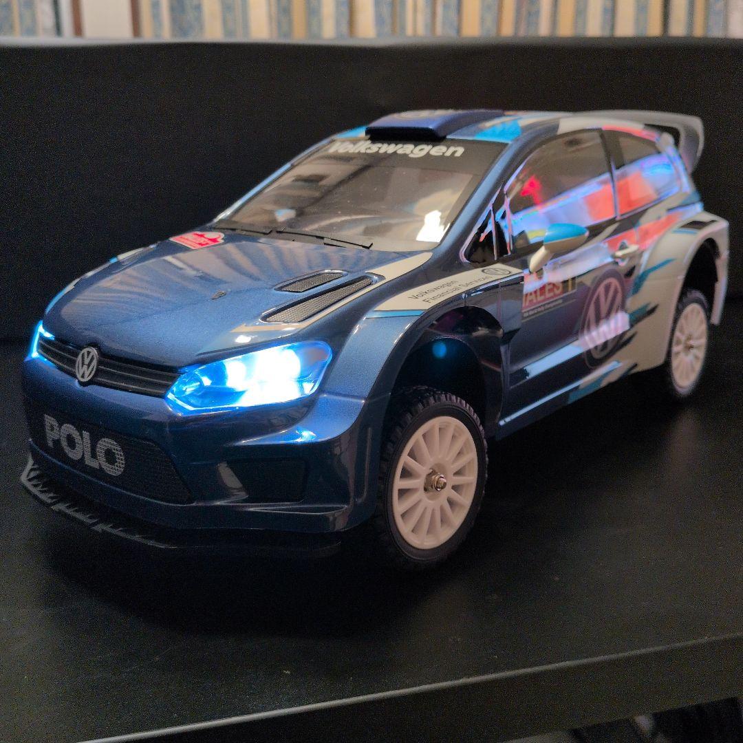 Volkswagen Polo ラジコンカー ボディのみLED付き